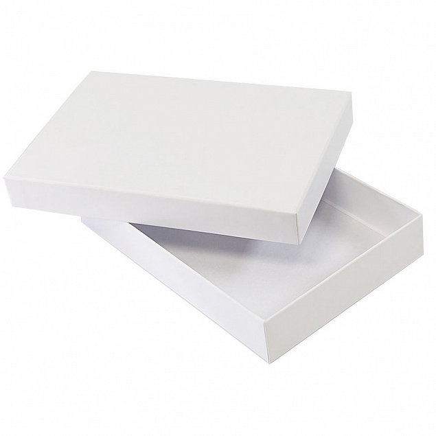 Коробка подарочная,  белый, 16х24х4 см с логотипом  заказать по выгодной цене в кибермаркете AvroraStore
