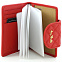 Обложка для автодокументов и паспорта Amalfi, красная с логотипом  заказать по выгодной цене в кибермаркете AvroraStore