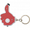 Брелок-фонарик Like it, красный с логотипом  заказать по выгодной цене в кибермаркете AvroraStore