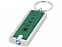 Брелок-фонарик Castor, зеленый с логотипом  заказать по выгодной цене в кибермаркете AvroraStore