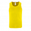 Майка мужская Sporty TT Men, желтый неон с логотипом  заказать по выгодной цене в кибермаркете AvroraStore