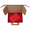 Набор Layback, красный с логотипом  заказать по выгодной цене в кибермаркете AvroraStore