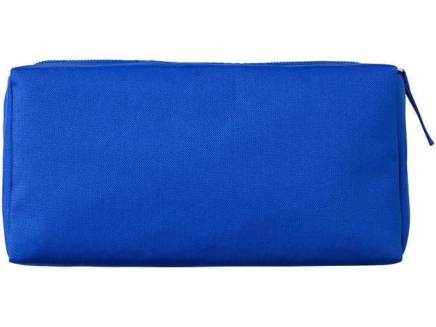 Косметичка Passage, синий с логотипом  заказать по выгодной цене в кибермаркете AvroraStore
