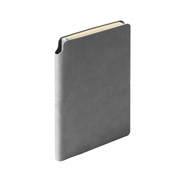 Ежедневник недатированный SALLY, A6, серый, кремовый блок с логотипом  заказать по выгодной цене в кибермаркете AvroraStore