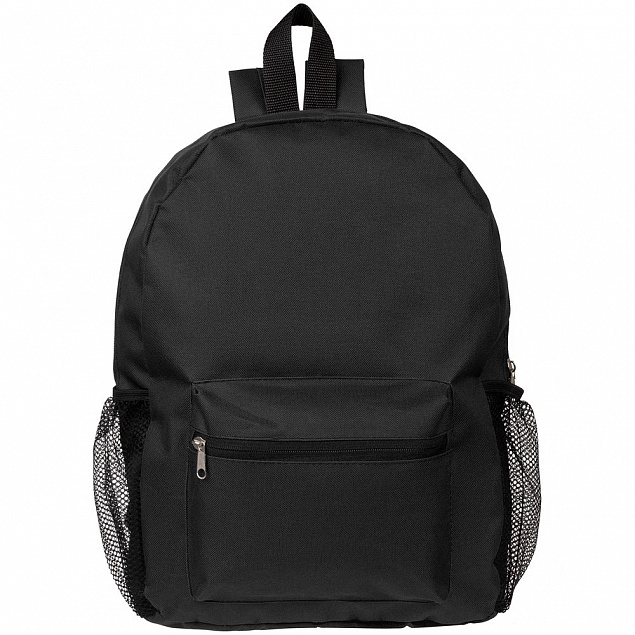 Рюкзак Easy, черный с логотипом  заказать по выгодной цене в кибермаркете AvroraStore