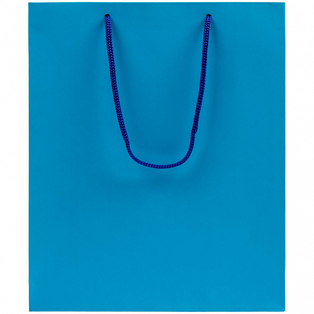 Пакет Wide, Голубой с логотипом  заказать по выгодной цене в кибермаркете AvroraStore