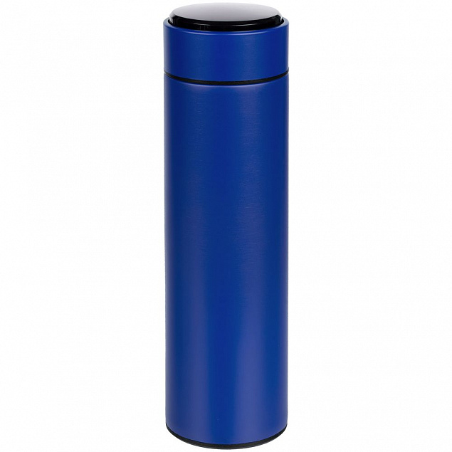 Смарт-бутылка Long Therm, синяя с логотипом  заказать по выгодной цене в кибермаркете AvroraStore