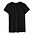 Футболка женская T-bolka Lady, черная с логотипом  заказать по выгодной цене в кибермаркете AvroraStore