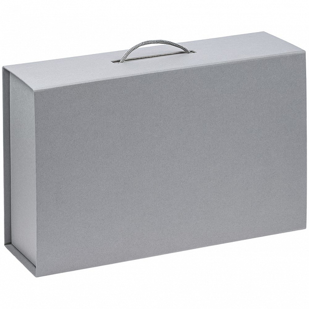 Коробка Big Case, серая с логотипом  заказать по выгодной цене в кибермаркете AvroraStore