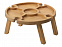 Деревянный столик на складных ножках «Outside party» с логотипом  заказать по выгодной цене в кибермаркете AvroraStore