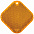 Светоотражатель «Квадрат», неон-желтый с логотипом  заказать по выгодной цене в кибермаркете AvroraStore