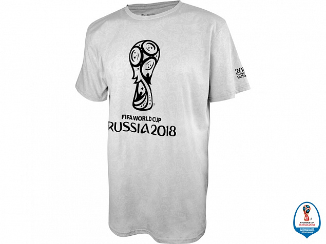 Футболка мужская 2018 FIFA World Cup Russia™ с логотипом  заказать по выгодной цене в кибермаркете AvroraStore