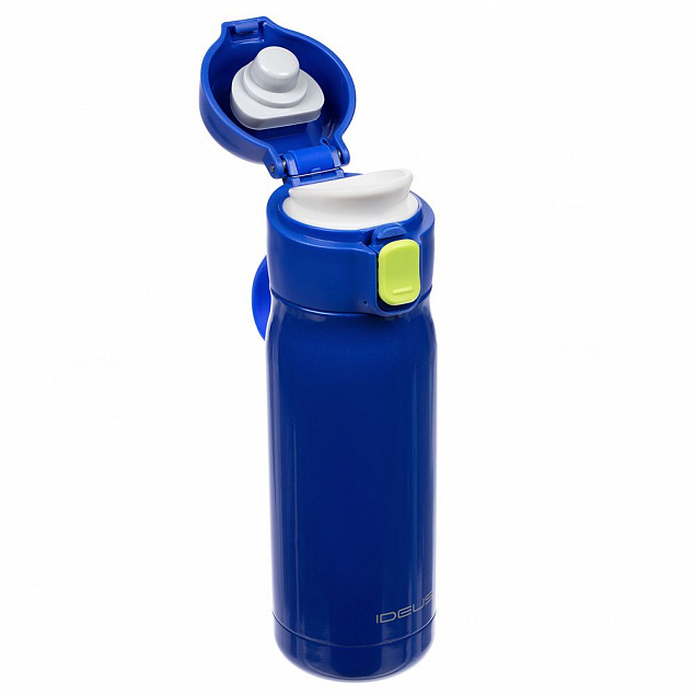 Термобутылка One Touch, синяя с логотипом  заказать по выгодной цене в кибермаркете AvroraStore