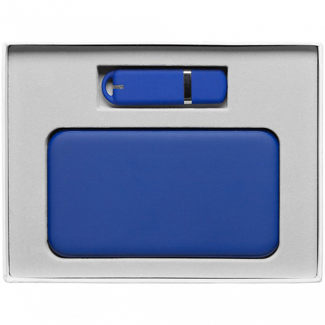 Набор Hand Hunter Put, 8 Гб, синий с белым с логотипом  заказать по выгодной цене в кибермаркете AvroraStore
