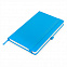 Бизнес-блокнот А5 FLIPPY, голубой, твердая обложка, в линейку с логотипом  заказать по выгодной цене в кибермаркете AvroraStore