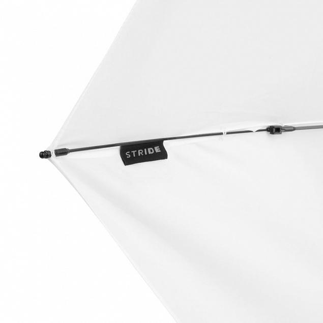 Зонт складной Luft Trek, белый с логотипом  заказать по выгодной цене в кибермаркете AvroraStore