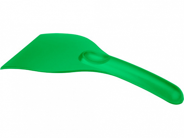 Скребок для льда Chilly 2.0 из переработанного ПЭТ, зеленый с логотипом  заказать по выгодной цене в кибермаркете AvroraStore