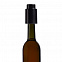 Пробка для бутылки Wine Keeper, вакуумная, черная с логотипом  заказать по выгодной цене в кибермаркете AvroraStore