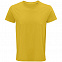 Футболка мужская Crusader Men, желтая с логотипом  заказать по выгодной цене в кибермаркете AvroraStore