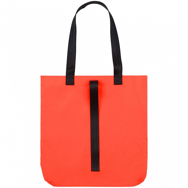 Шопер Manifest Color из светоотражающей ткани, оранжевый с логотипом  заказать по выгодной цене в кибермаркете AvroraStore