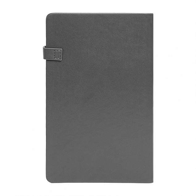 Ежедневник недатированный Spirit , А5, серый, кремовый блок с логотипом  заказать по выгодной цене в кибермаркете AvroraStore