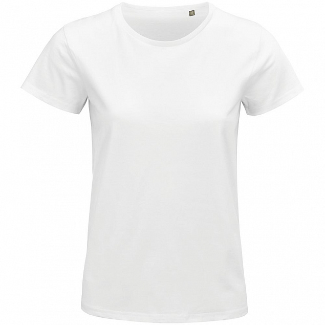 Футболка женская Pioneer Women, белая с логотипом  заказать по выгодной цене в кибермаркете AvroraStore