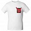 Футболка белая «Сфинкс в кармане» с логотипом  заказать по выгодной цене в кибермаркете AvroraStore