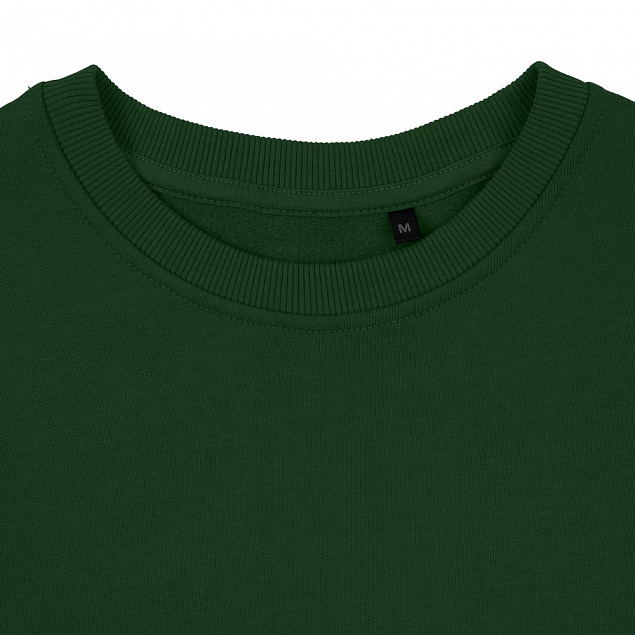 Толстовка Unit Toima Heavy, темно-зеленая с логотипом  заказать по выгодной цене в кибермаркете AvroraStore