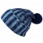 Шапка Chain Multi, сине-голубая с логотипом  заказать по выгодной цене в кибермаркете AvroraStore
