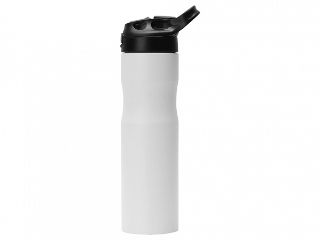Бутылка для воды Hike Waterline, нерж сталь, 850 мл, белый с логотипом  заказать по выгодной цене в кибермаркете AvroraStore