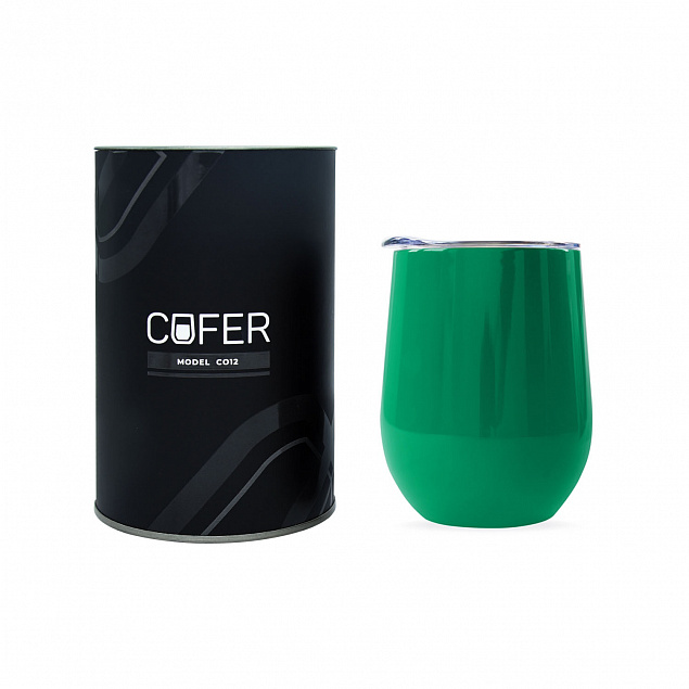 Набор Cofer Tube CO12 black, зеленый с логотипом  заказать по выгодной цене в кибермаркете AvroraStore