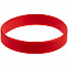 Силиконовый браслет Valley, красный с логотипом  заказать по выгодной цене в кибермаркете AvroraStore