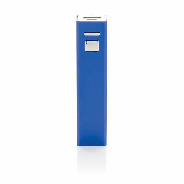 Универсальное зарядное устройство 2200 mAh, темно-синий с логотипом  заказать по выгодной цене в кибермаркете AvroraStore