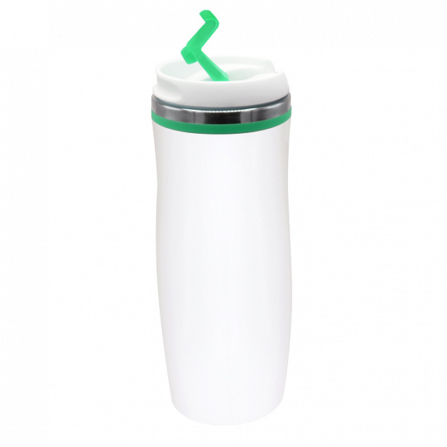 Термокружка Latte - Зеленый FF с логотипом  заказать по выгодной цене в кибермаркете AvroraStore