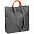 Шопер Sensa, серый с синим с логотипом  заказать по выгодной цене в кибермаркете AvroraStore
