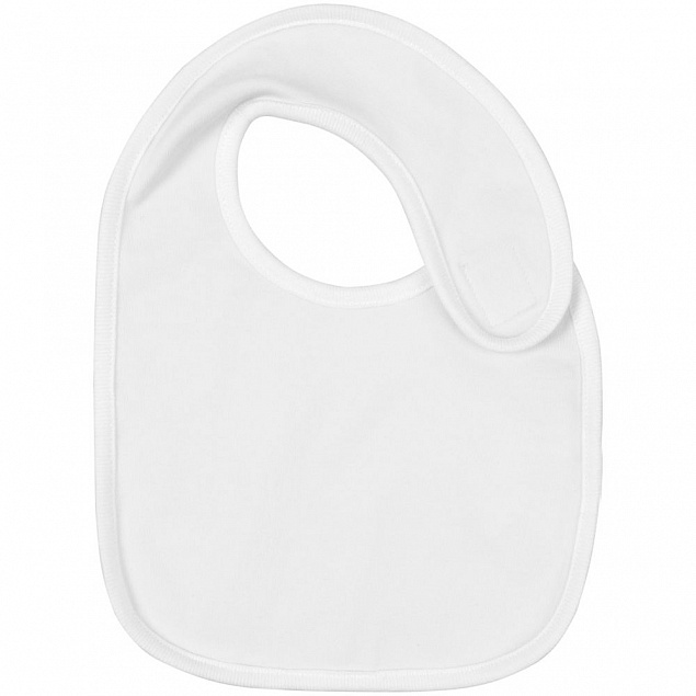 Нагрудник детский Baby Prime, молочно-белый с логотипом  заказать по выгодной цене в кибермаркете AvroraStore