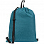 Рюкзак-мешок Melango, темно-синий с логотипом  заказать по выгодной цене в кибермаркете AvroraStore