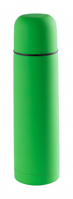 Термос 500 мл,зеленый с логотипом  заказать по выгодной цене в кибермаркете AvroraStore