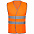 Жилет светоотражающий Reflector, оранжевый неон с логотипом  заказать по выгодной цене в кибермаркете AvroraStore