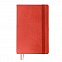 Бизнес-блокнот GLORI, A5, красный, твердая обложка, в линейку с логотипом  заказать по выгодной цене в кибермаркете AvroraStore
