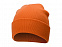Шапка Dunant, двуслойная, оранжевый с логотипом  заказать по выгодной цене в кибермаркете AvroraStore