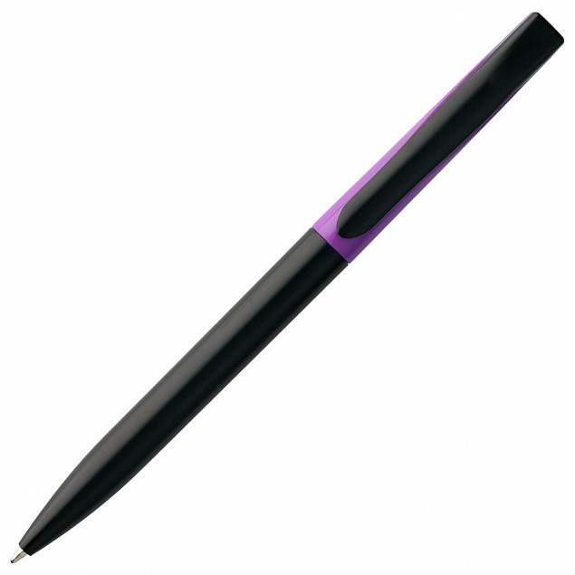 Ручка шариковая Pin Special, черно-оранжевая с логотипом  заказать по выгодной цене в кибермаркете AvroraStore