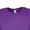Футболка женская MISS 150, темно-фиолетовая с логотипом  заказать по выгодной цене в кибермаркете AvroraStore
