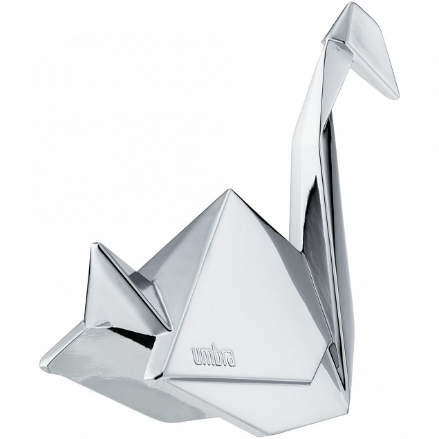 Держатель для колец Origami Swan с логотипом  заказать по выгодной цене в кибермаркете AvroraStore