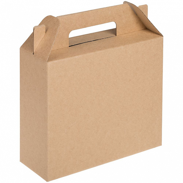 Коробка In Case M, крафт с логотипом  заказать по выгодной цене в кибермаркете AvroraStore