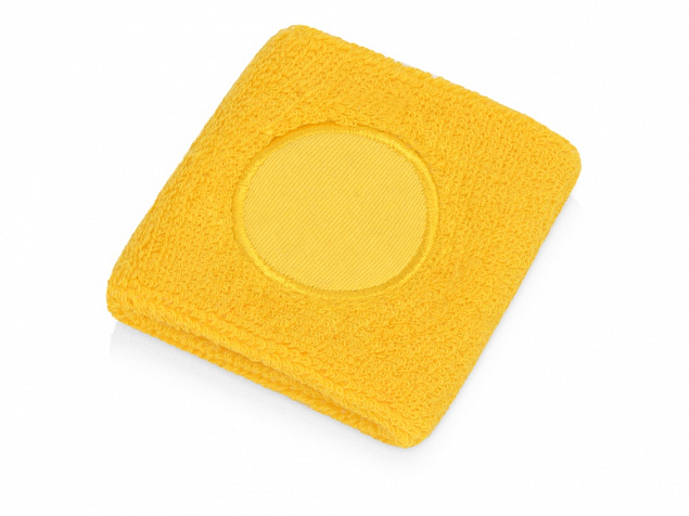 Напульсник Hyper, желтый с логотипом  заказать по выгодной цене в кибермаркете AvroraStore