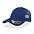 Бейсболка "RAPPER COTTON", 5 клиньев, бордовый/бордовый, пласт.заст.,100% хлопок, 100% п/э, 180 г/м2 с логотипом  заказать по выгодной цене в кибермаркете AvroraStore