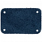 Лейбл кожаный Beta, S, синий с логотипом  заказать по выгодной цене в кибермаркете AvroraStore