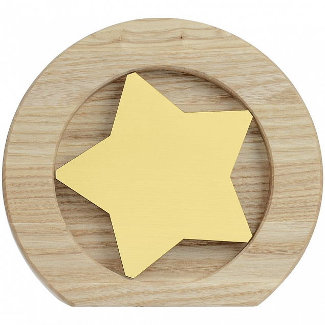 Стела Constanta Light, с золотистой звездой с логотипом  заказать по выгодной цене в кибермаркете AvroraStore
