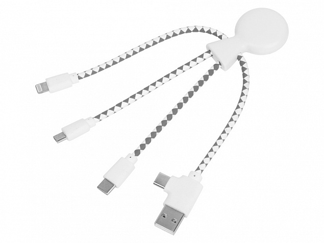 Зарядный кабель Mr. Bio  с логотипом  заказать по выгодной цене в кибермаркете AvroraStore